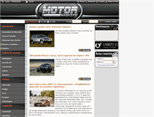 Tablet Screenshot of motormagazine.com.br